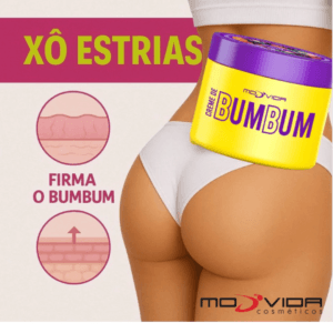 bumbum lisinho 500g sem celulite e estria