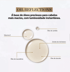 mascara oil reflections condicionante 150ml wella