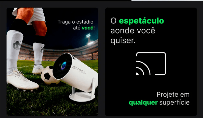 projetor smart portátil several importados full hd 4k android 11 wi fi bluetooth projetor smart portátil several importados full hd 4k android 11 wi fi bluetooth