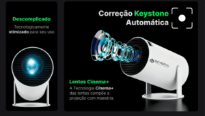 projetor smart portátil several importados full hd 4k android 11 wi fi bluetooth