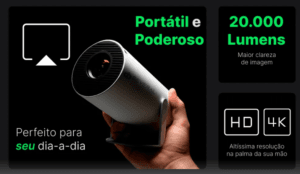projetor smart portátil several importados full hd 4k android 11 wi fi bluetooth