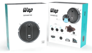 robô aspirador wap super slim varre e aspira 127/220v