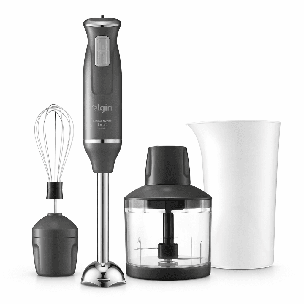 mixer elgin power inox 3 em 1 600w com triturador mixer elgin power inox 3 em 1 600w com triturador